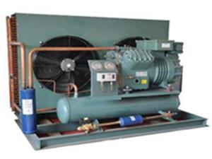 Компрессорно-конденсаторный агрегат на базе полугерметичного компрессора (воздушное и водяное охлаждение)